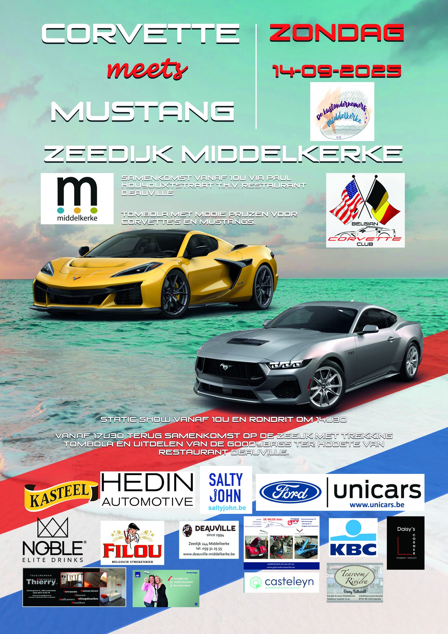 Corvette Meets Mustang 2025 